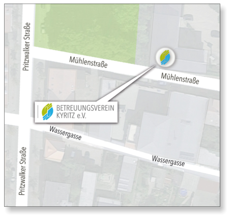 Zufahrt über Pritzwalker Straße. Parkplätze befinden sich auf dem Hof.